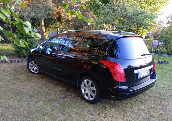 Peugeot 308 cena 16900 przebieg: 225000, rok produkcji 2010 z Łódź małe 277